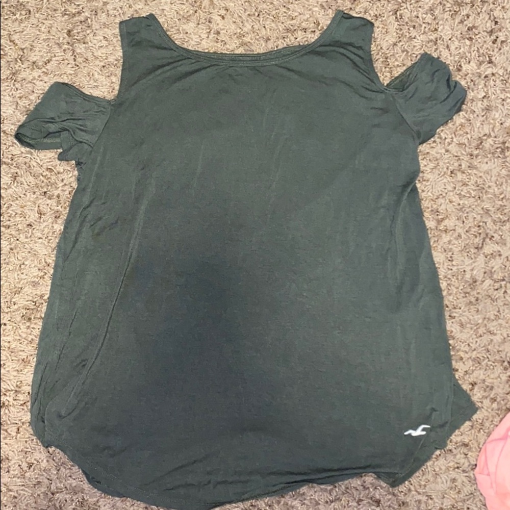 Hollister Off the Shoulder T-shirt